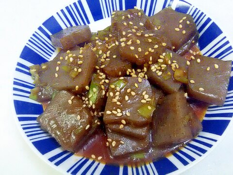 蒟蒻の香味炒め＋＋